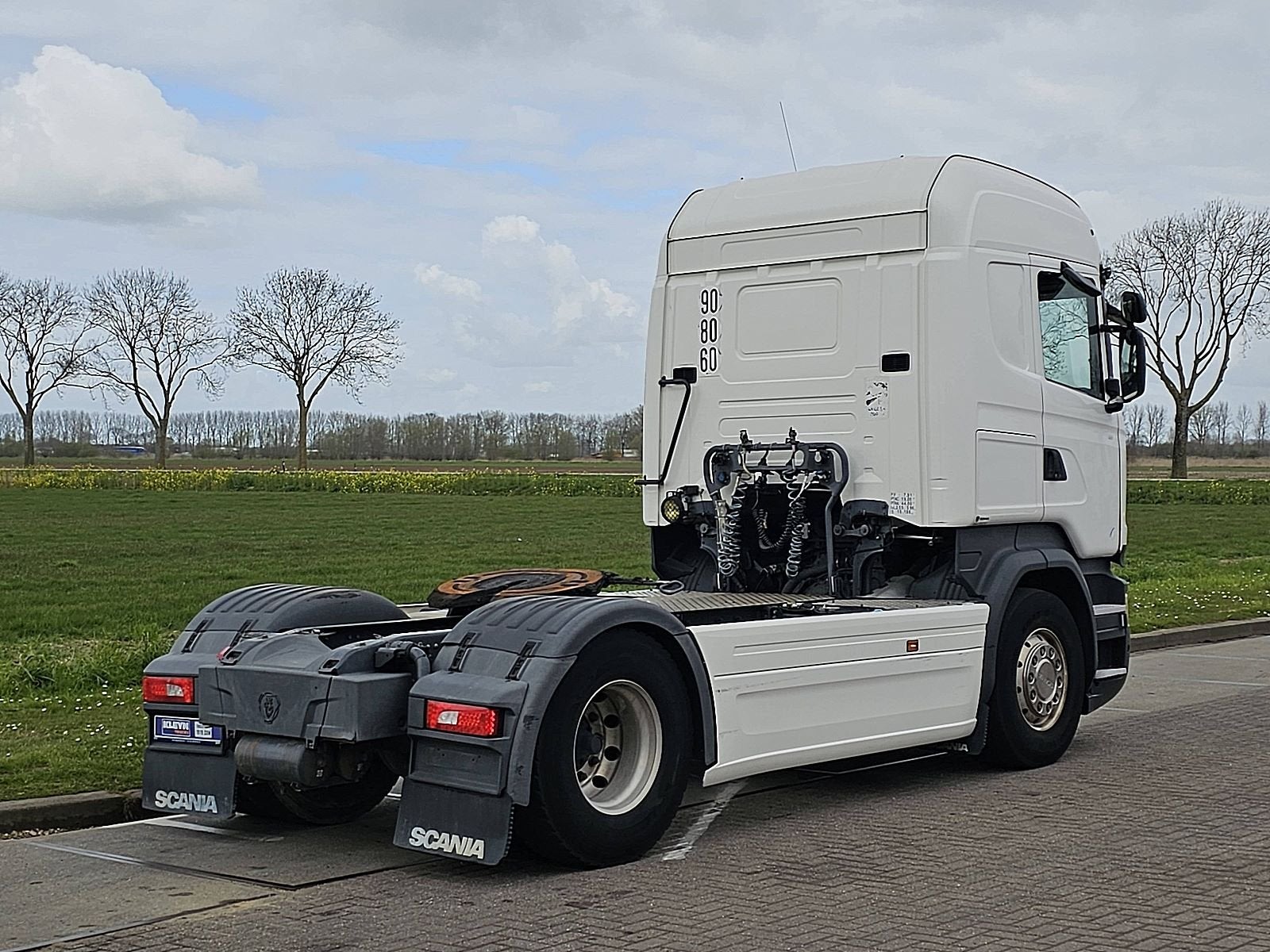SCANIA R410, Automaat, Euro 6, Scania, Wit