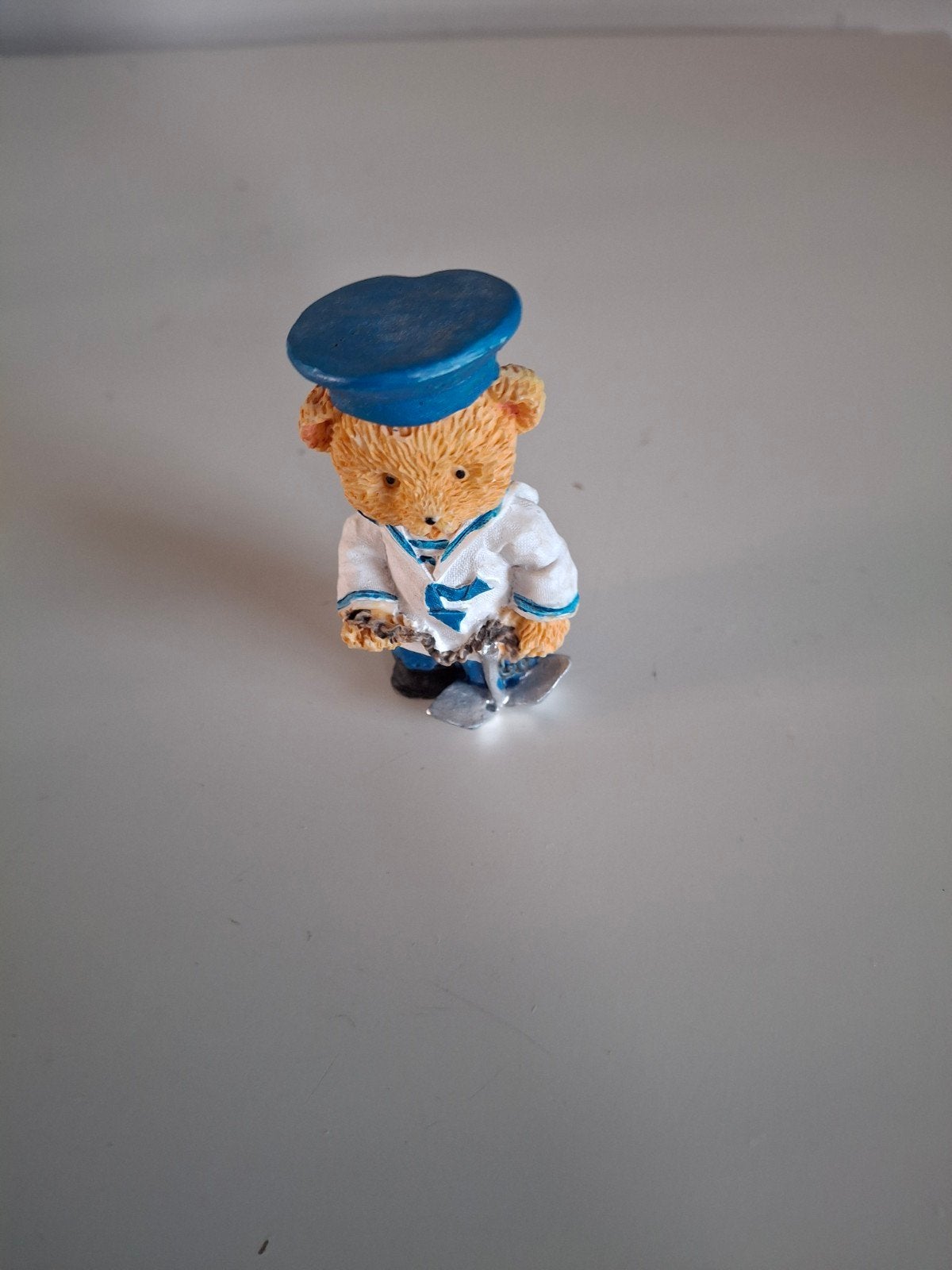 Cherished Teddies Beeldje Matroos Beer met Anker, Verzamelen, Ophalen of Verzenden, Zo goed als nieuw, Beeldje, Cherished Teddies