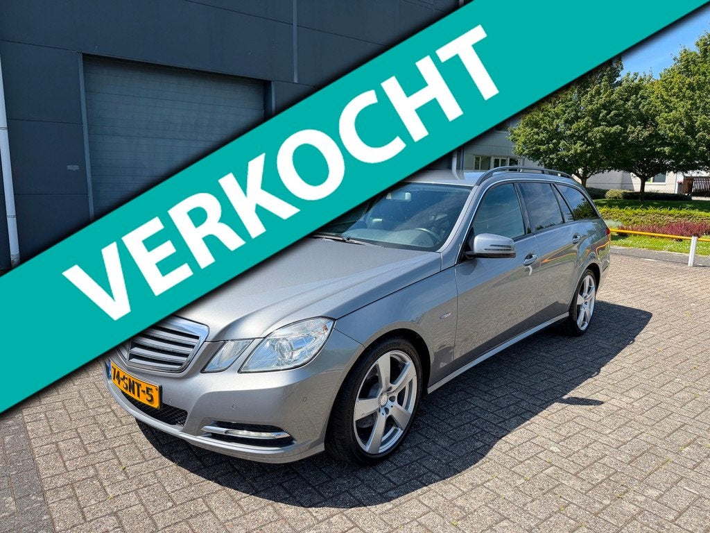Mercedes-Benz E-klasse Estate 200 CDI Business Class 2011 Au, Automaat, Euro 5, Gebruikt, Zwart