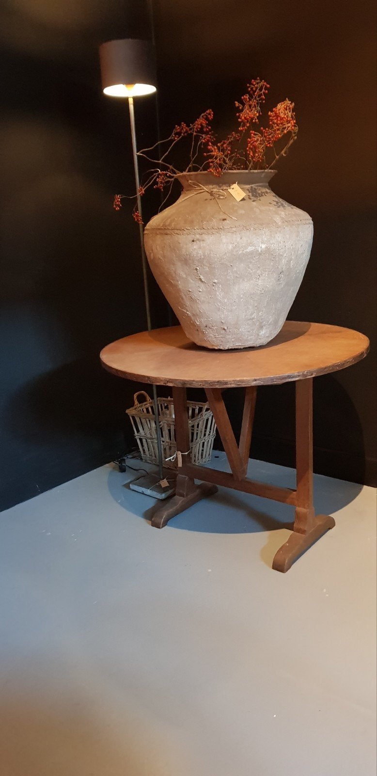 antieke Franse wijntafel., Antiek en Kunst, Ophalen