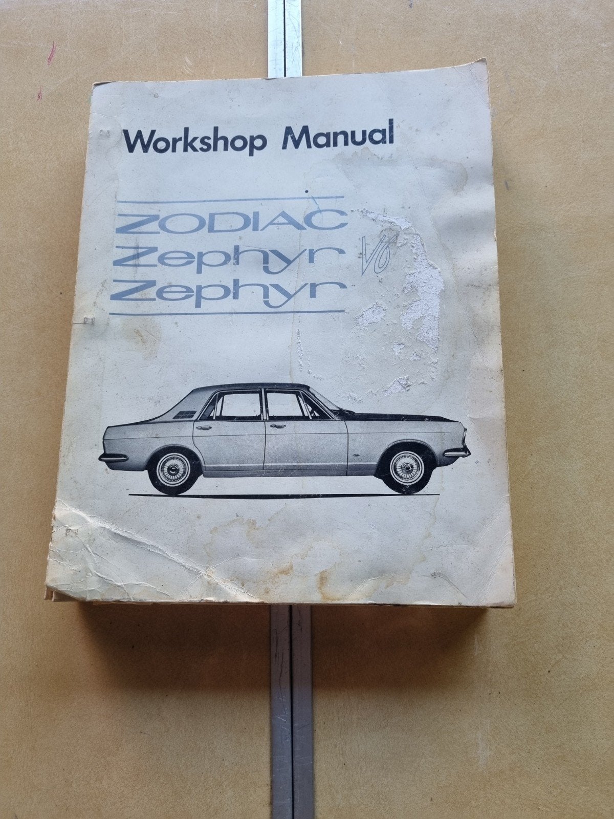 Ford Zodiac/zephyr V6 werkplaats handboek, Auto diversen, Ophalen of Verzenden