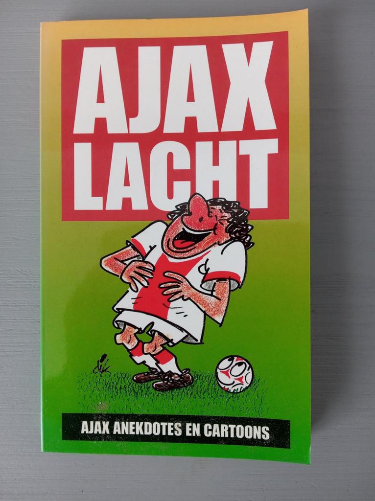 Boekje Ajax Lacht, Verzamelen, Ophalen of Verzenden, Zo goed als nieuw, Ajax, Boek of Tijdschrift
