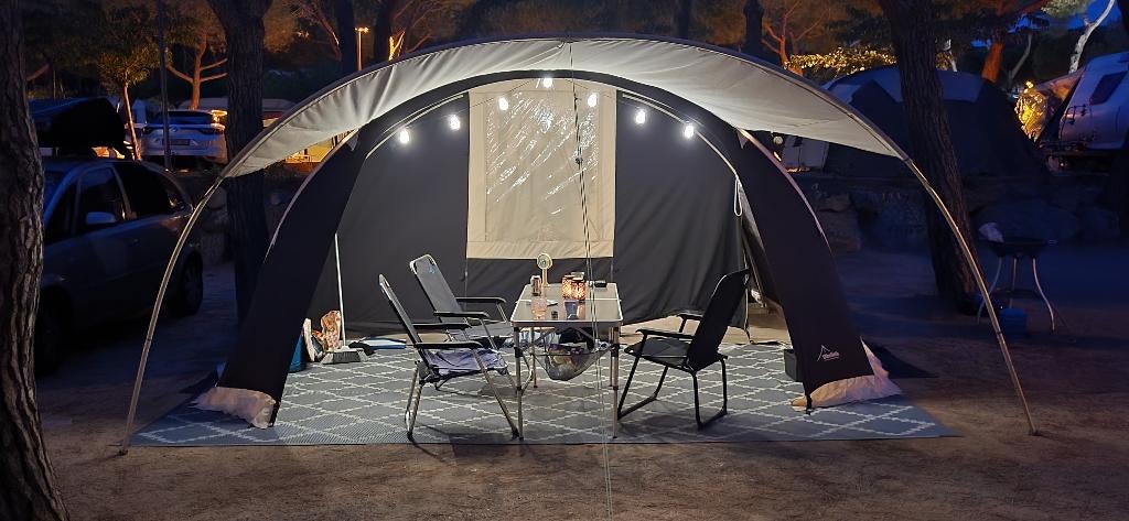 Tent trail 600 tunneltent, Caravans en Kamperen, Tenten, Ophalen, Gebruikt, Tot en met 6