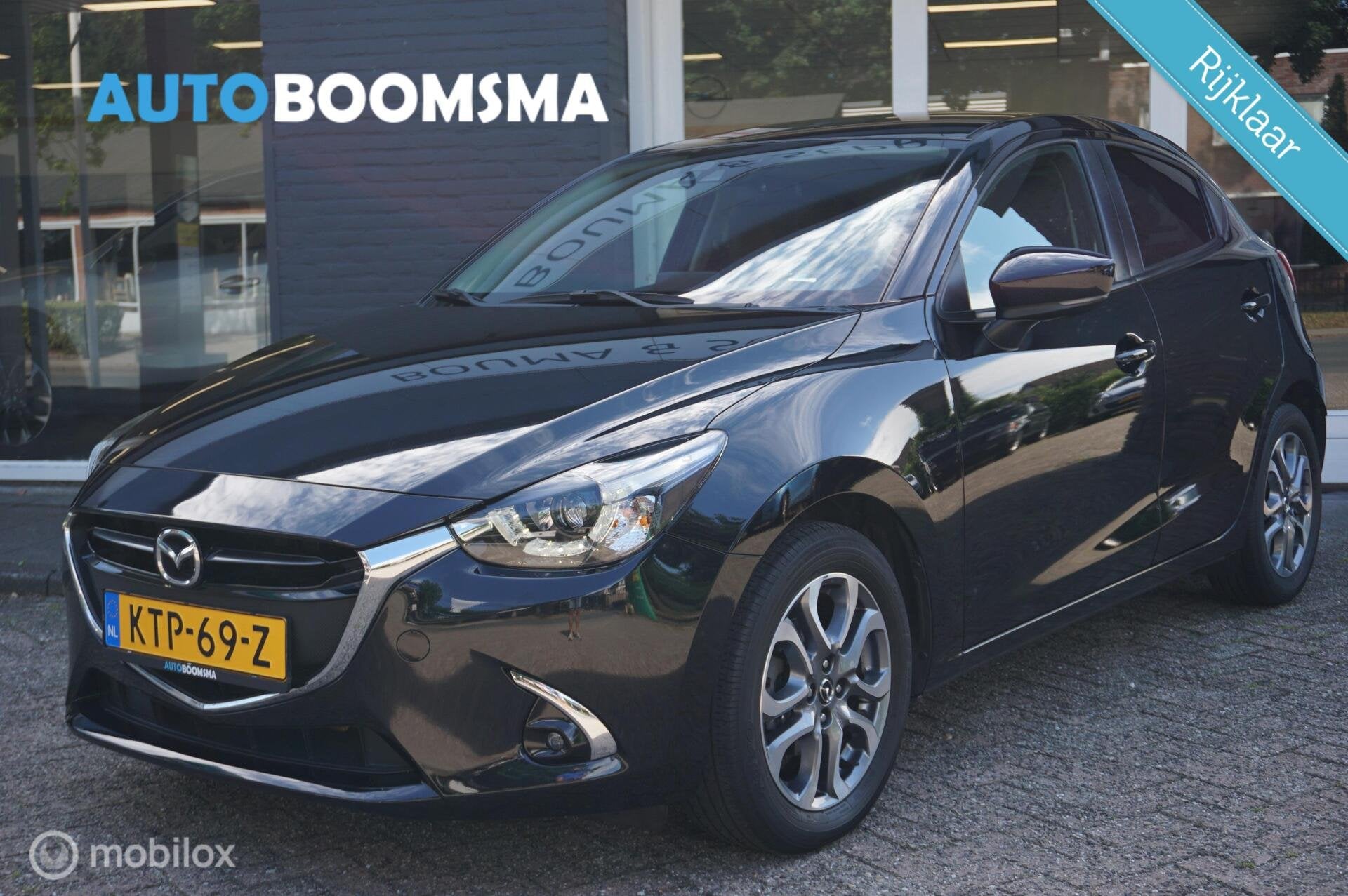 Mazda 2 1.5 Skyactiv-G 115pk GT-M Clima Cruise Led Navi HUD, Voorwielaandrijving, Gebruikt, 4 cilinders, 116 pk