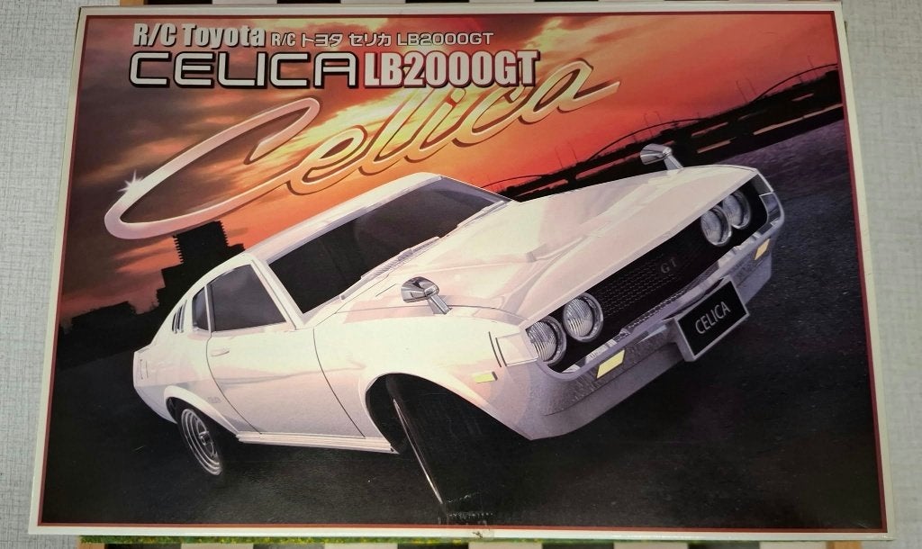 toyota celica ta28 RC 1;18 rood, Ophalen of Verzenden, Nieuw, Overige schalen, Auto offroad