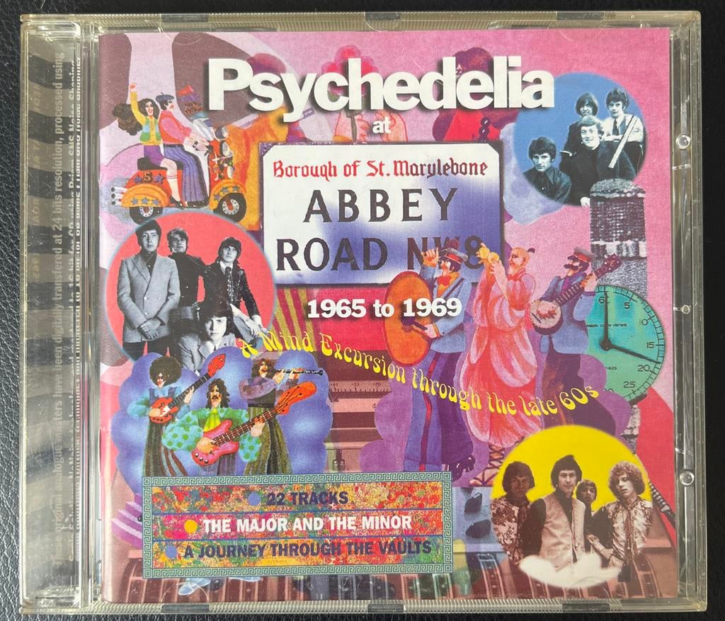 Psychedelia at Abbey Road - 1965 to 1969 CD, Ophalen of Verzenden, Gebruikt, Poprock