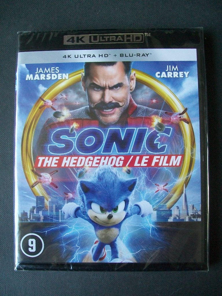 Blu-ray 4K Ultra HD: Sonic The Hedgehog (2020) nieuw in seal, Cd's en Dvd's, Blu-ray, Avontuur, Verzenden, Nederlands, Film