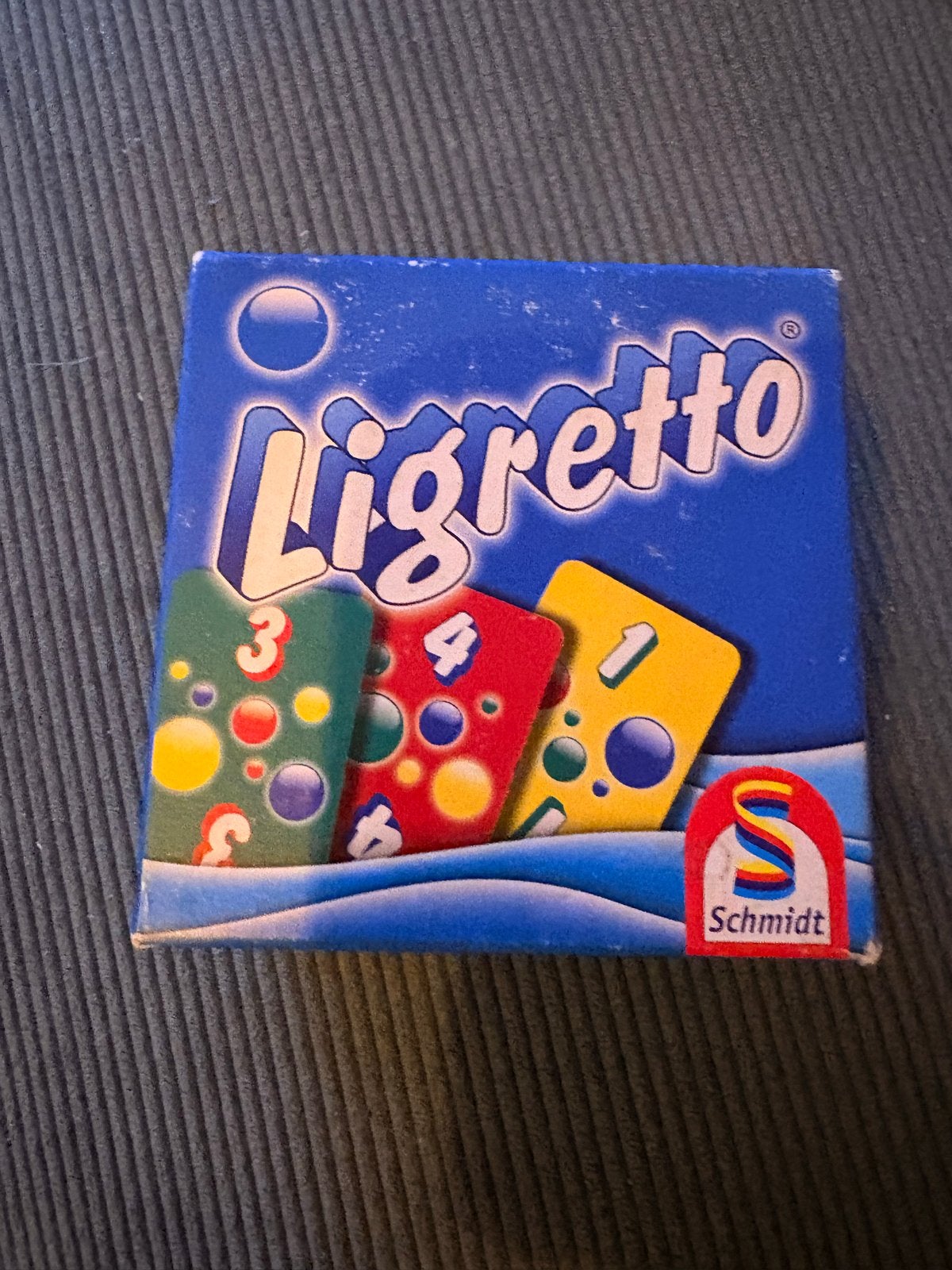 Ligretto Kaartspel - Vintage Editie, Drie of vier spelers, Ophalen of Verzenden, Gebruikt