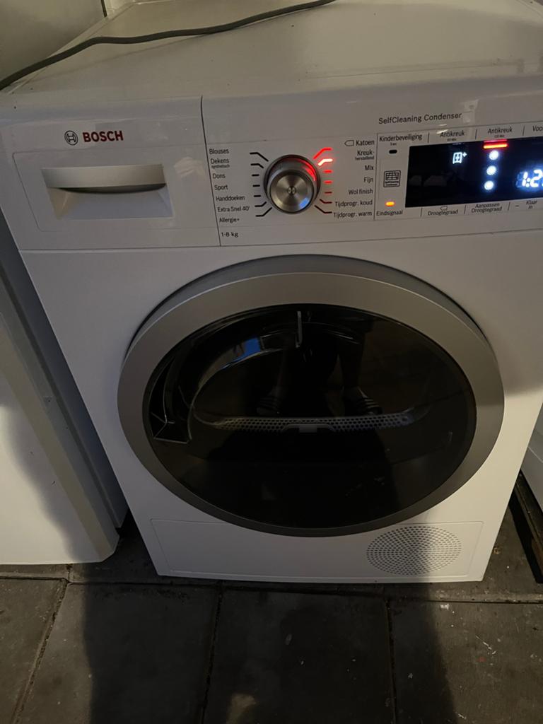 Bosch wasdroger, Witgoed en Apparatuur, Wasdrogers, Ophalen of Verzenden, Gebruikt, Condens