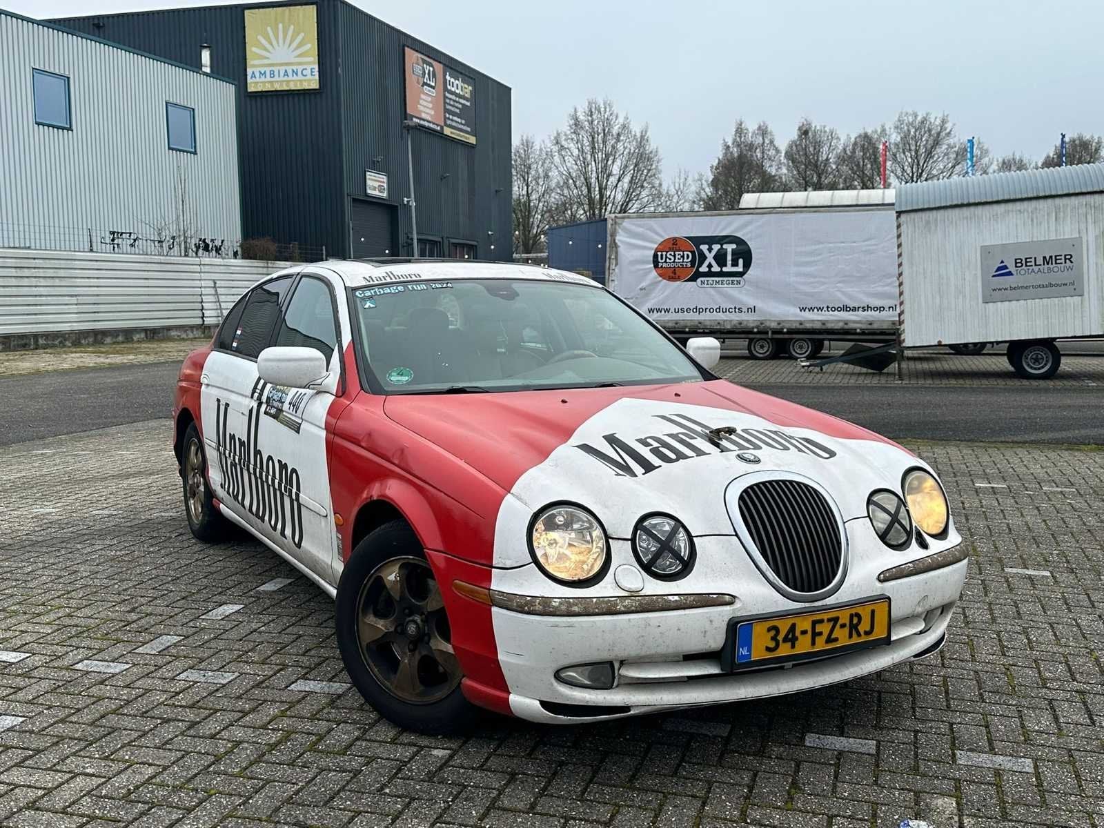 2000 Jaguar S-type 3.0 V6 Personenauto, Auto's, 238 pk, Achterwielaandrijving, Gebruikt, 1850 kg