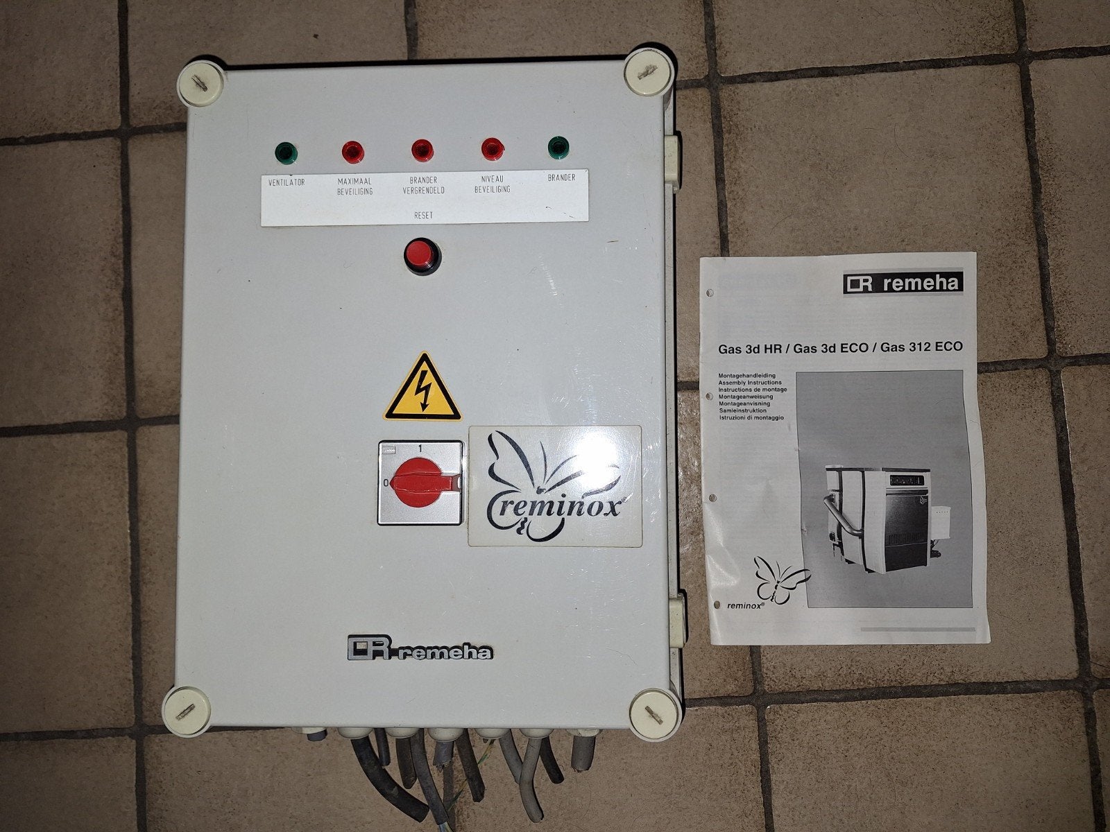 Remeha (Gas 3 d)  onderdelen brander automaat, Doe-het-zelf en Verbouw, Ophalen of Verzenden, Minder dan 60 cm, Cv-ketel of Combi-ketel