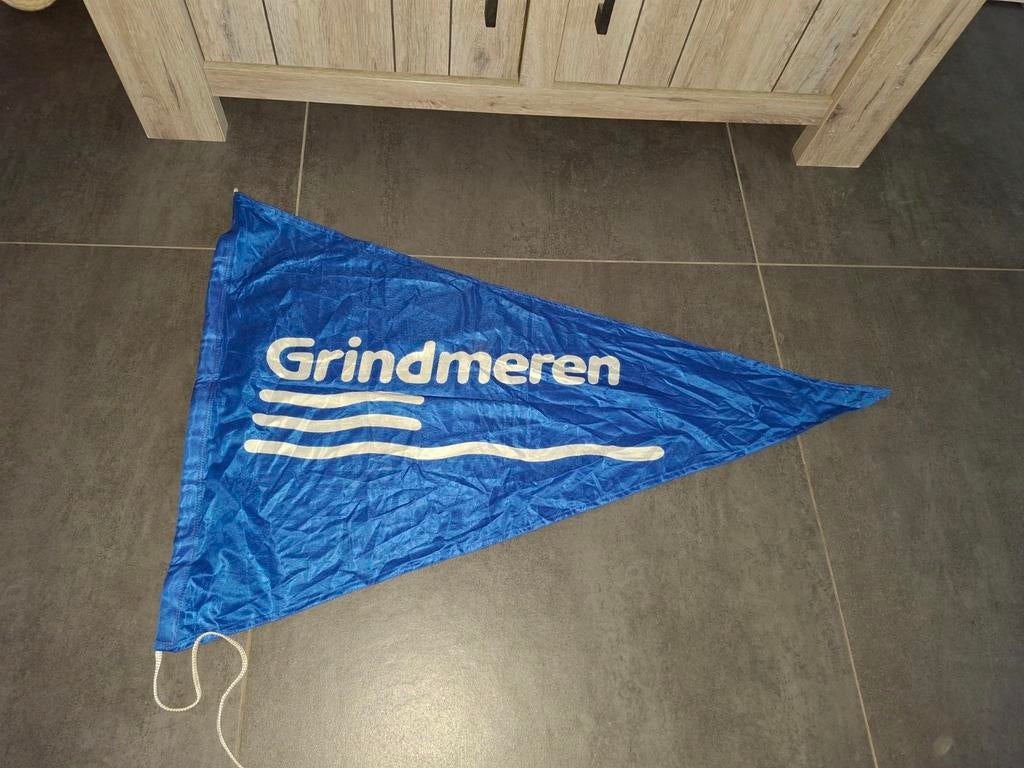 Scheepvaart vlag grindmeren, Ophalen of Verzenden, Zo goed als nieuw, Reclamebord