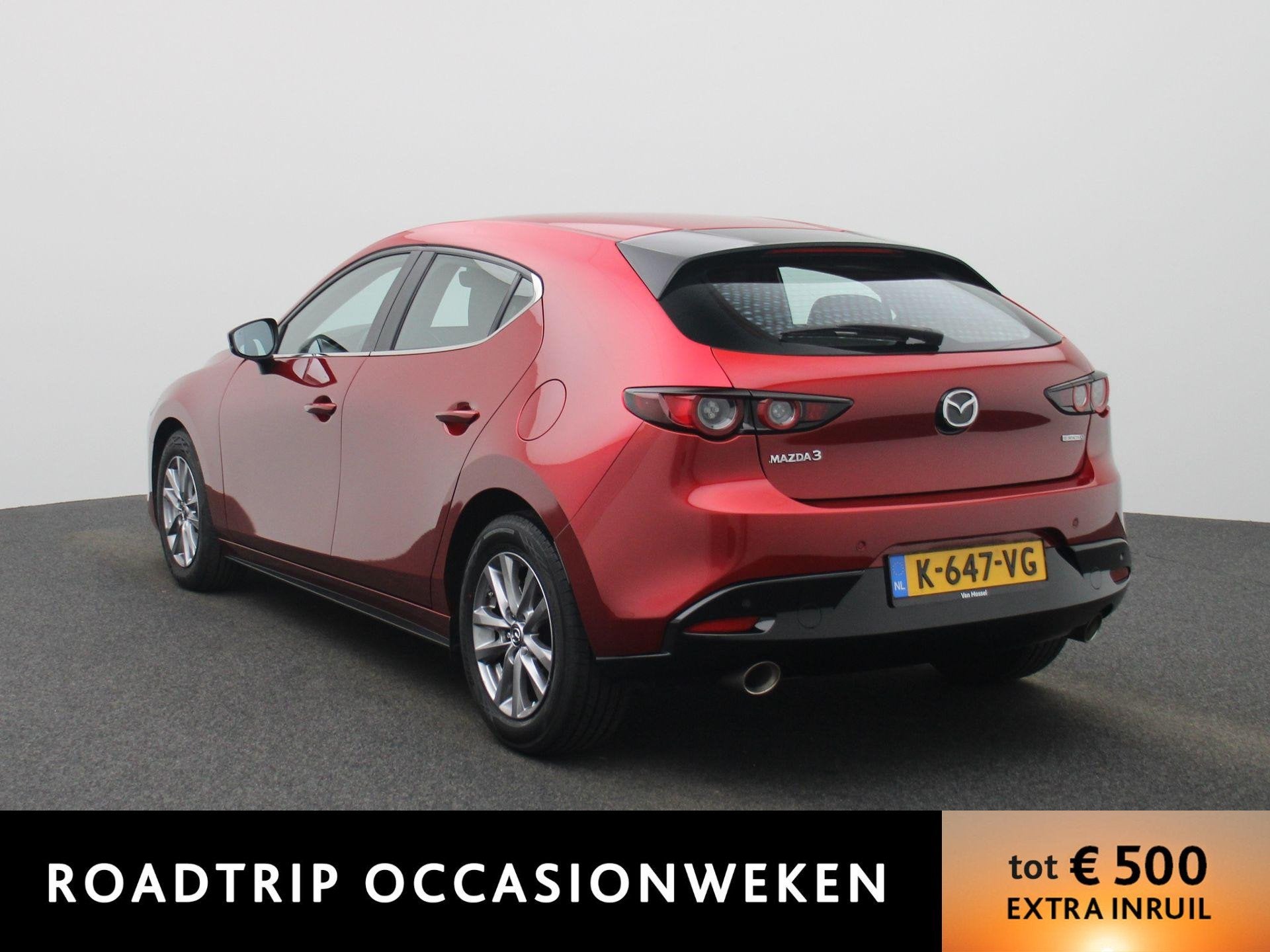 Mazda 3 2.0 e-SkyActiv-X M Hybrid 186 | ACC | Head-up displa, Auto's, Voorwielaandrijving, Stof, Gebruikt, Origineel Nederlands