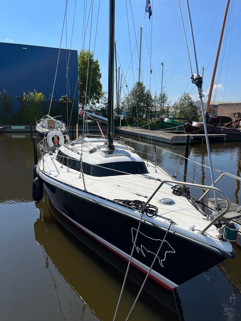 Zeilboot Oceaan 25 (van de Stadt) Ligplaats Warns, Ophalen, Gebruikt, Binnenboordmotor, 1.80 meter