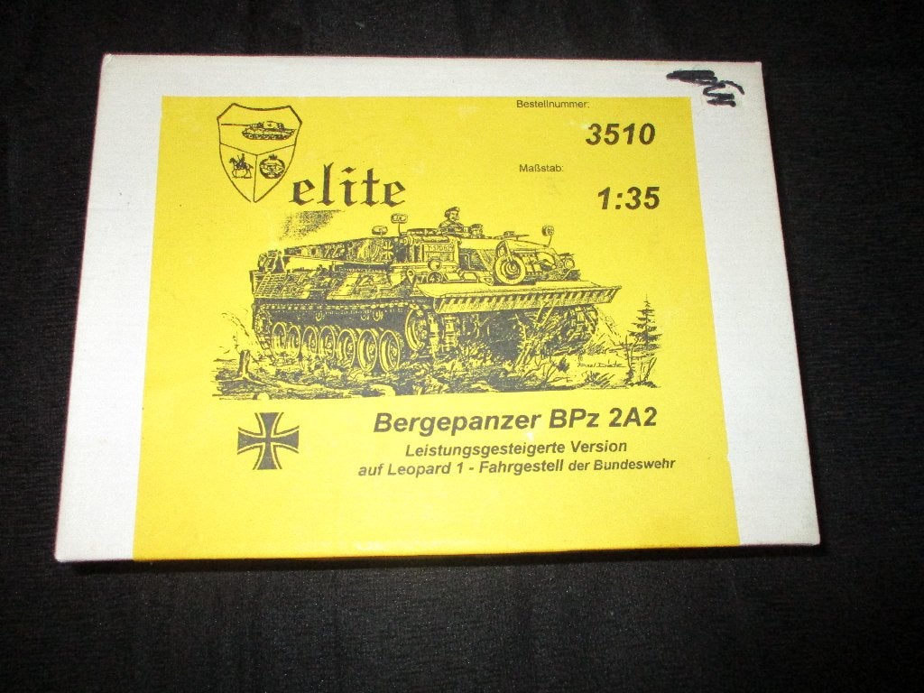 D-520,ELITE 1-35,NO,3510,Bergepanzer 2 A2, Overige merken, 1:32 tot 1:50, Overige typen, Nieuw