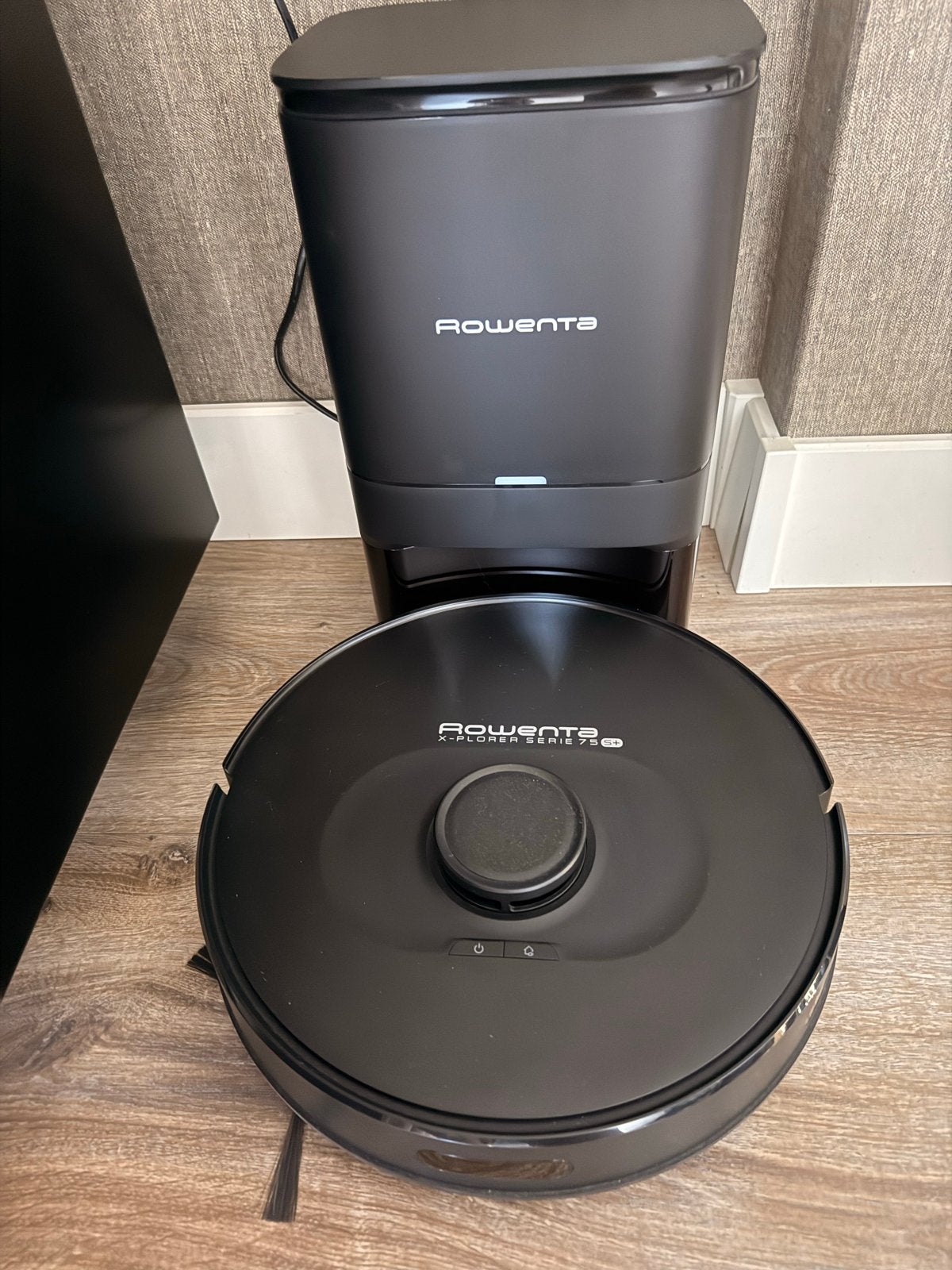 Rowenta X-Plorer Serie 75 S+ Robotstofzuiger met Leegstation, Automatisch legen, Zo goed als nieuw, Robotstofzuiger, Reservoir