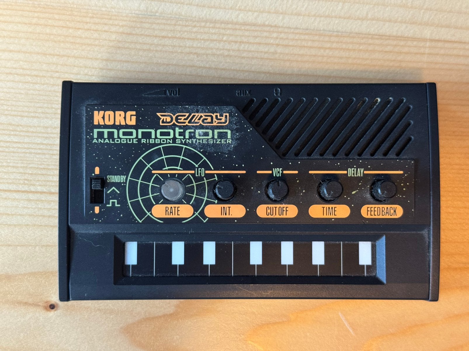 Korg Monotron Duo + Delay, Ophalen of Verzenden, Zo goed als nieuw
