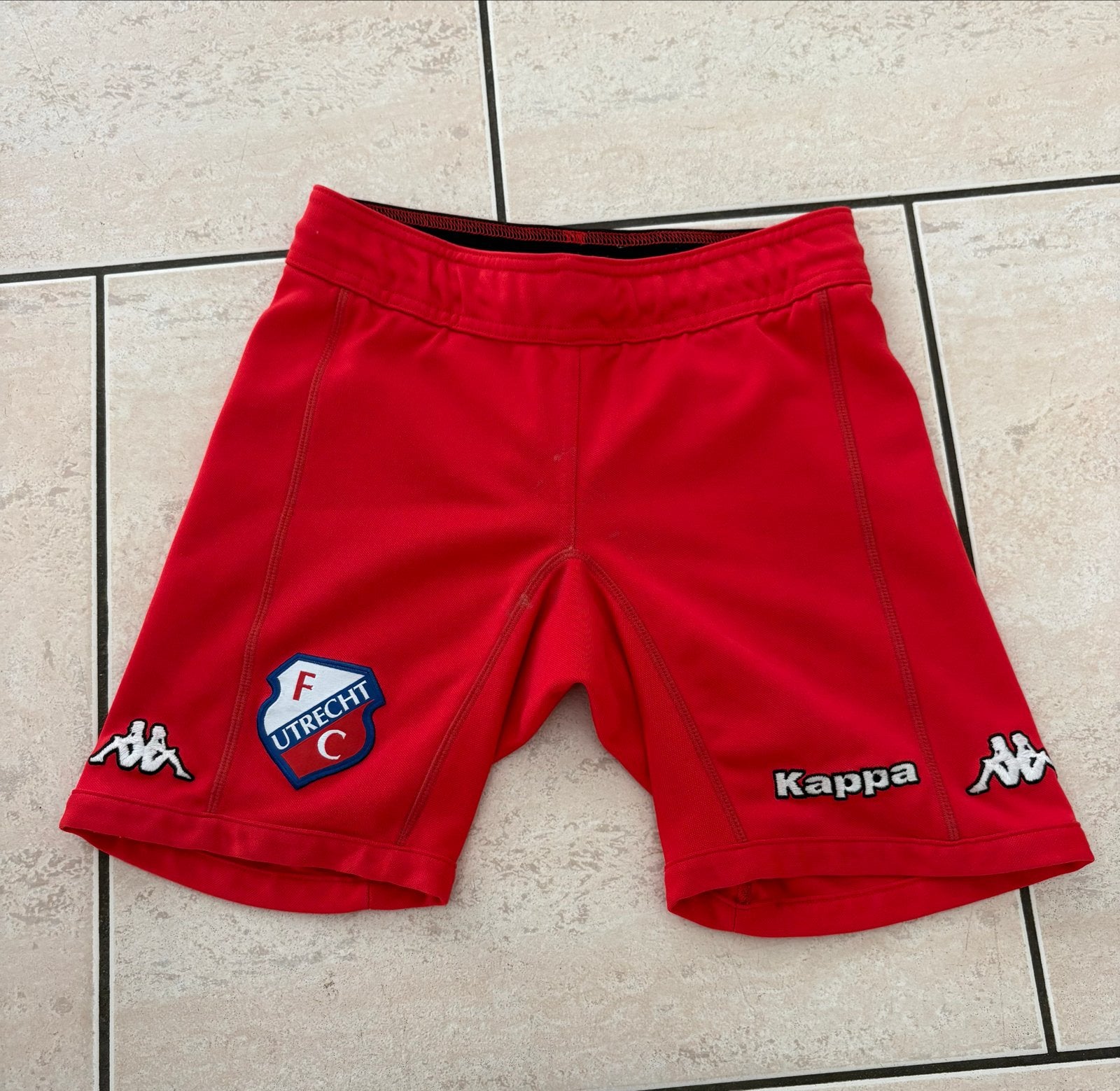 FC Utrecht Kappa sportbroekje maat 128, Ophalen of Verzenden, Jongen of Meisje