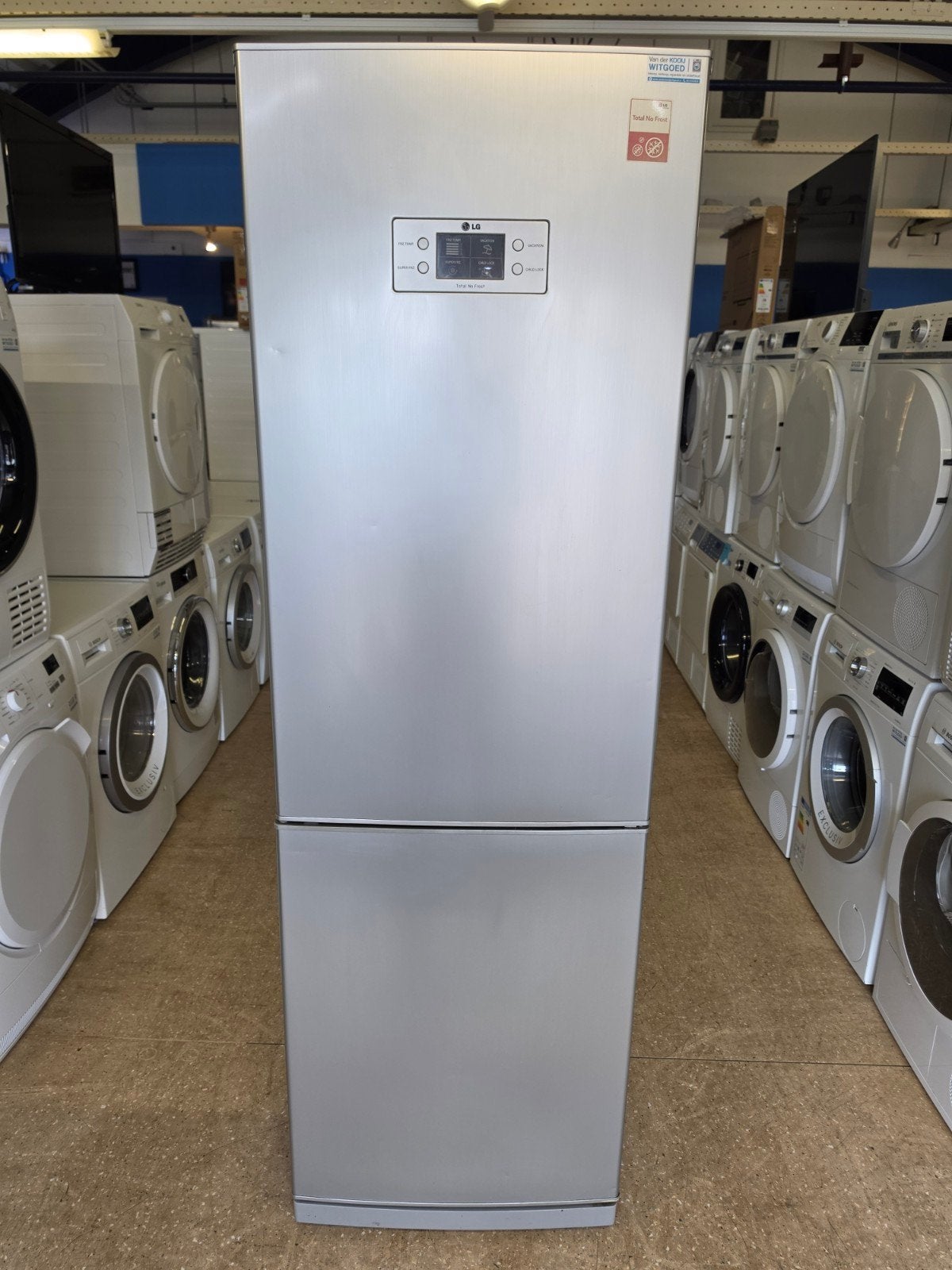 LG koelvriescombinatie | Total No Frost | Gratis thuis 🚚✅️, Witgoed en Apparatuur, Koelkasten en IJskasten, Jirnsum, 200 liter of meer