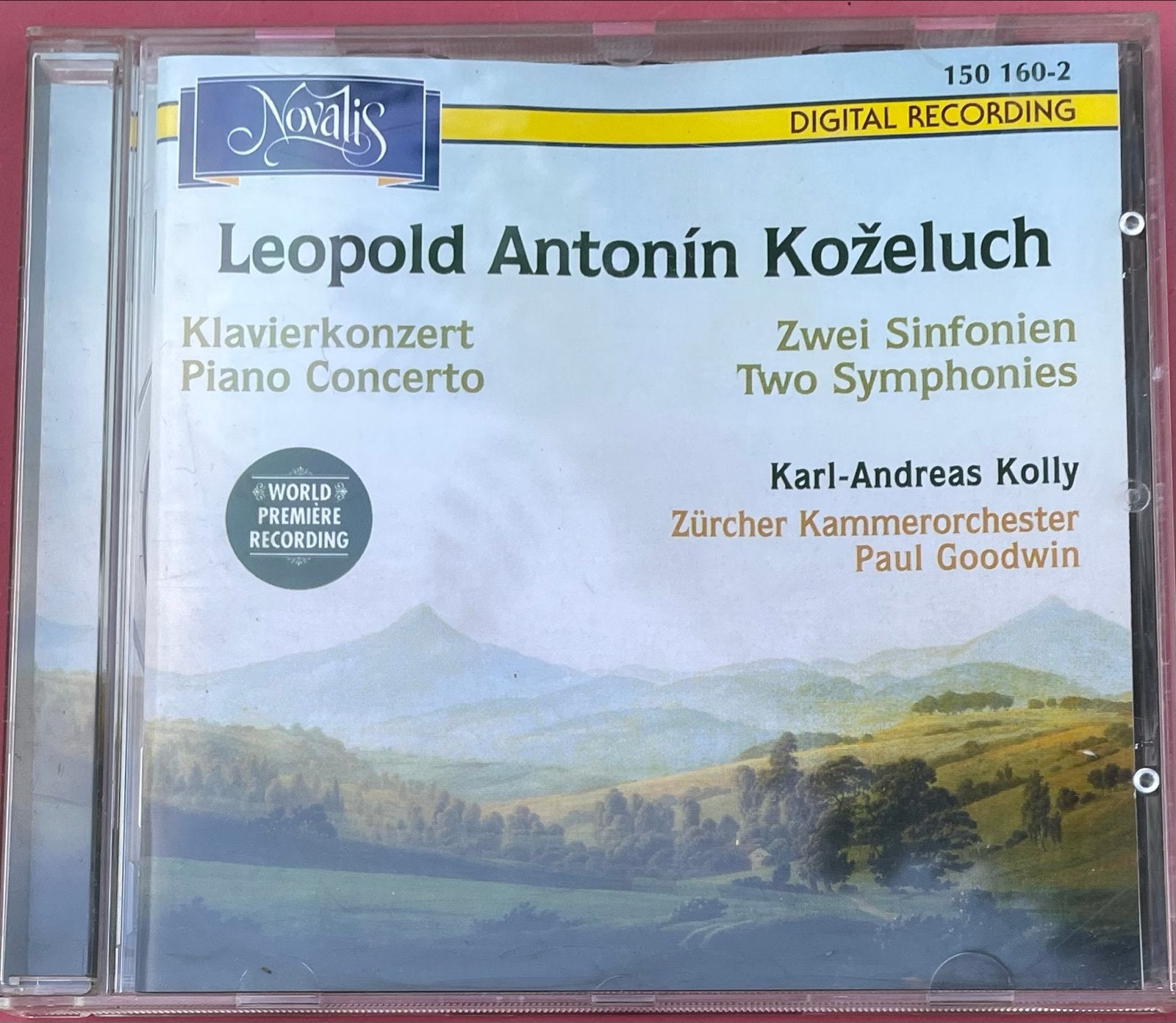 Leopold Antonín Koželuch: Pianoconcert & Twee Symfonieën, Overige componisten, Soloconcert, Ophalen of Verzenden, Zo goed als nieuw