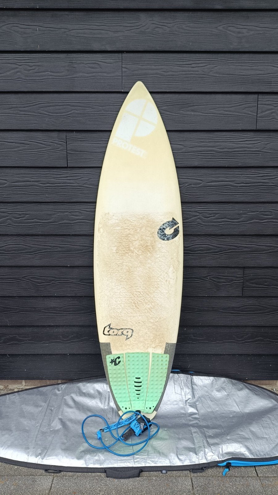 Torq TEC Shortboard 5'8, Watersport en Boten, Ophalen, Zo goed als nieuw, Shortboard, Met vinnen