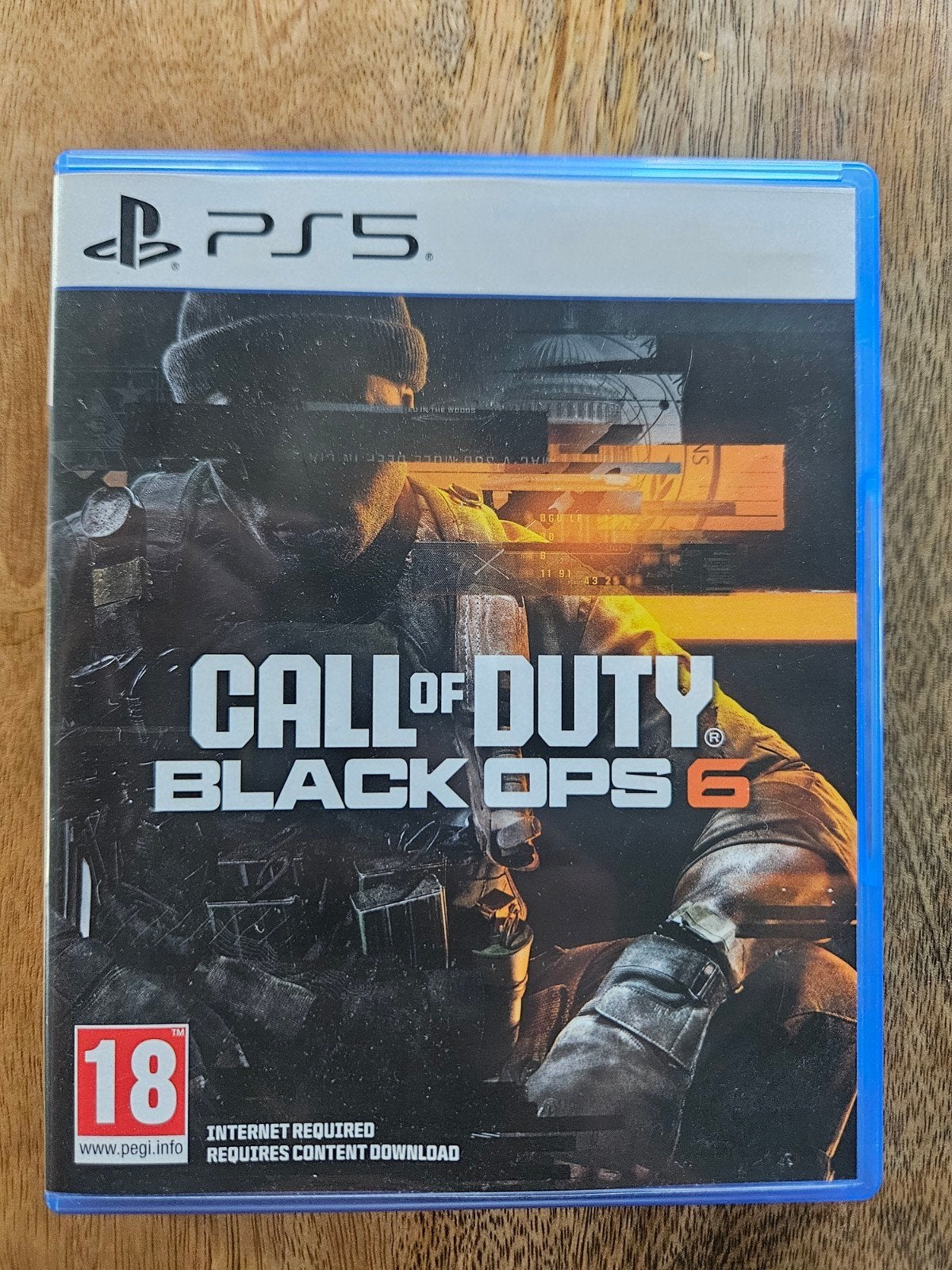 PS5 Black OPS 6, Ophalen of Verzenden, Zo goed als nieuw