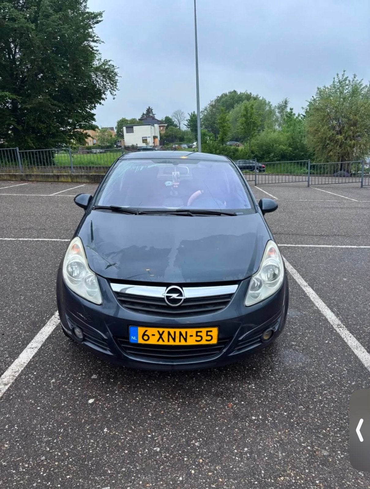 Opel Corsa 1.2 16V 3D WR 2007 Blauw, Auto's, Voorwielaandrijving, 450 kg, 40 €/maand, 4 cilinders