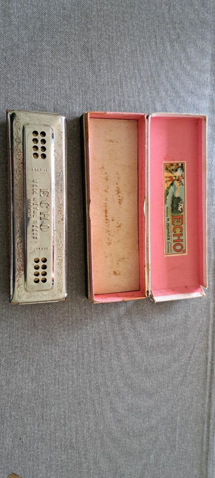 Hohner echo mondharmonica
Wender, Ophalen of Verzenden, C-mondharmonica