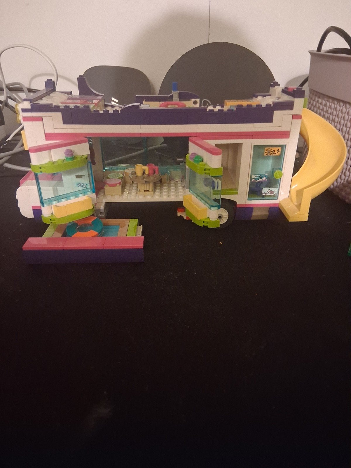 lego friends camper met hondenhok, Ophalen of Verzenden, Gebruikt