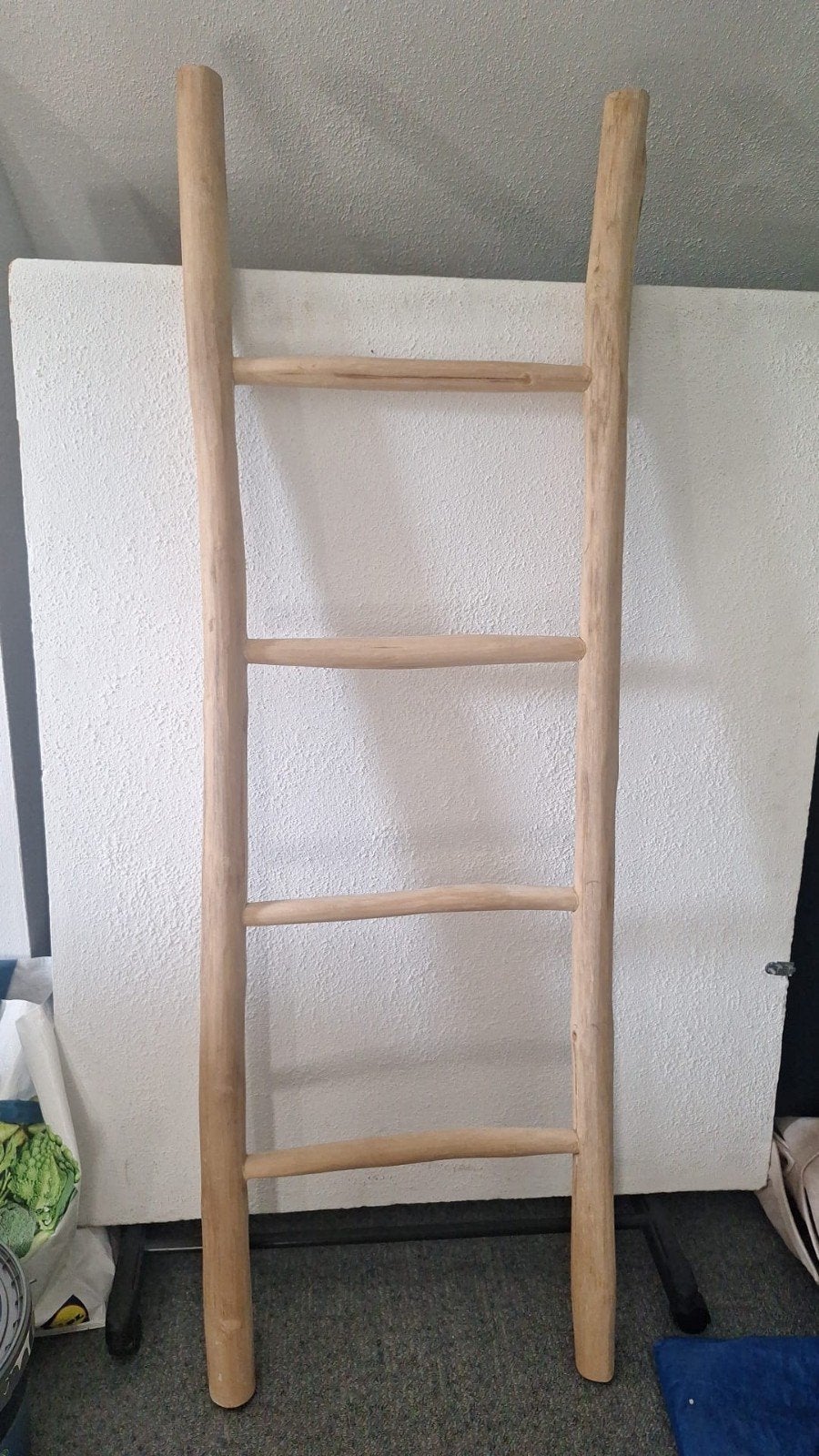 Deco Ladder - 150x50 cm, Ophalen, Zo goed als nieuw, Beige, Hout