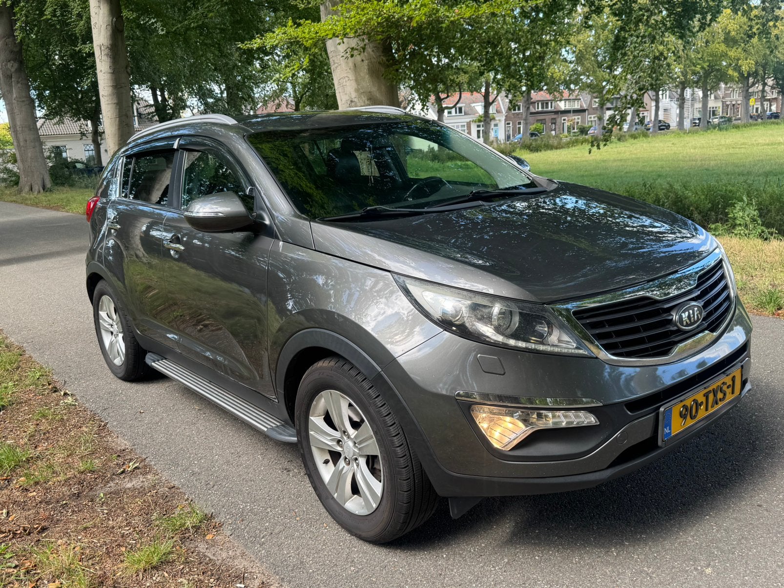 Kia Sportage 1.6 GDI 2WD 2012 Grijs, Auto's, Kia, Voorwielaandrijving, 1280 kg, 4 cilinders, 1200 kg