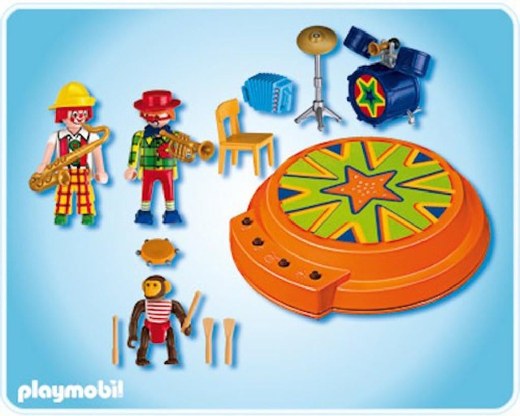 Playmobil Circus Orkest met Muziek  4231, Ophalen of Verzenden, Zo goed als nieuw, Complete set