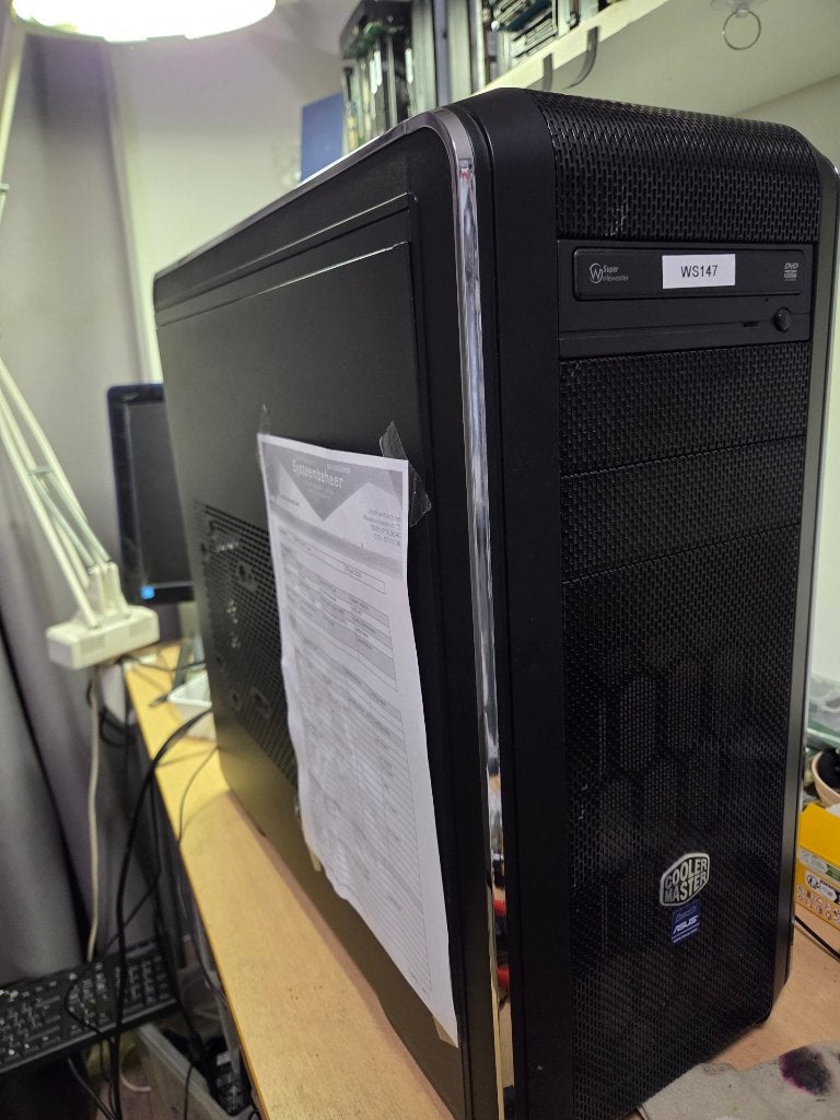 cooler master big tower-zwaar uitgevoerde pc-voeding-enz, Computers en Software, Desktop Pc's, Cooler Master, Processor intel Core i5-3570K