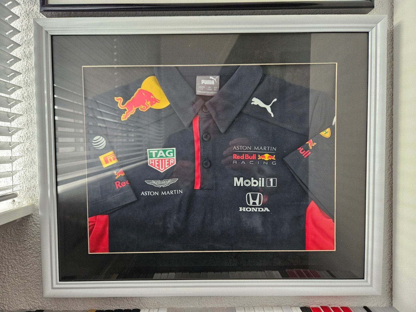 Lijst met shirt max verstappen shirtje is maat 152, Ophalen of Verzenden, Zo goed als nieuw, Formule 1