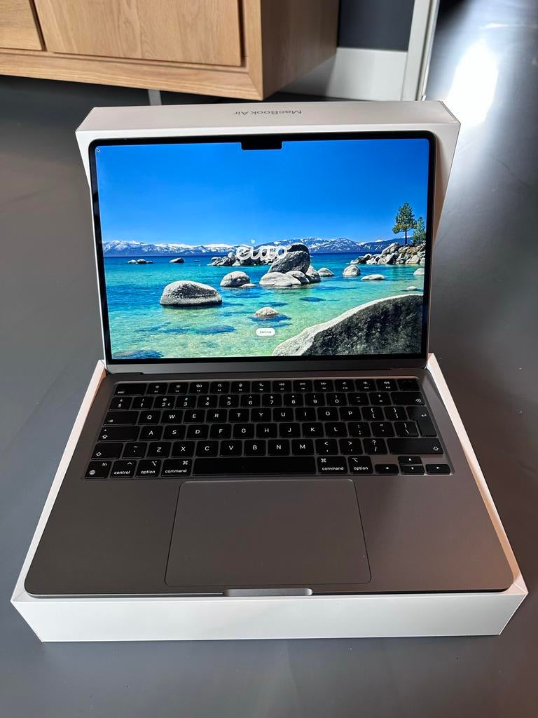 MacBook Air M2 - 13”, 16GB, 512SSD incl sleeve en AV adapter, Ophalen, Qwerty, 13 inch, 512 GB
