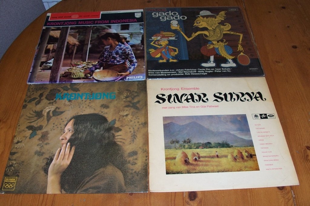 8 LP'S INDIE'SE LP'S 0.A. KRONTJONG MUZIEK, Ophalen of Verzenden, Gebruikt, 12 inch, LP