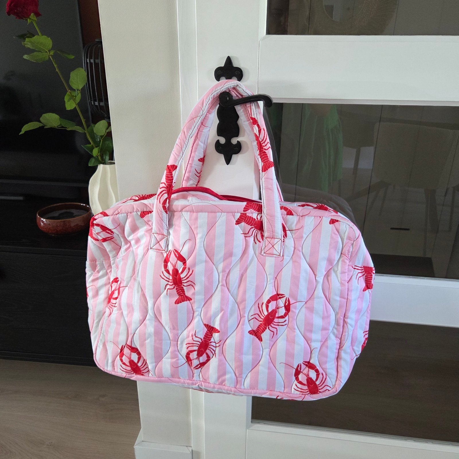 Nieuwe weekendtas van Pauline Wingelaar, Sieraden, Tassen en Uiterlijk, Tassen | Reistassen en Weekendtassen, Ophalen, Nieuw, Roze