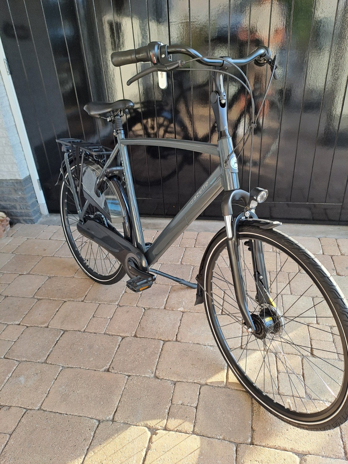 ZGAN herenfiets Gazelle orange C7 + naafdynamo frame 61 2025, Versnellingen, Ophalen of Verzenden, Zo goed als nieuw, 57 tot 61 cm
