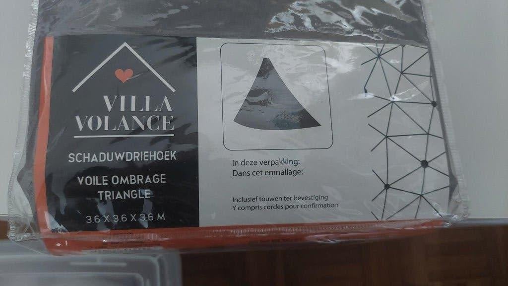 Zonnescherm Villa Volance 3,6 x 3,6 x 3,6 m, Tuin en Terras, Zonneschermen, Ophalen, Overige typen, Nieuw, 250 cm tot 450 cm
