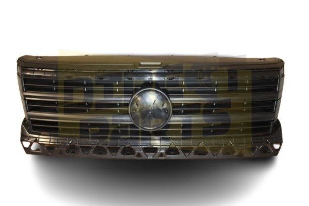 Volkswagen Crafter (9/16-) grille (9B9 satijnzwart) Originee, -, -, Nieuw, Bumper
