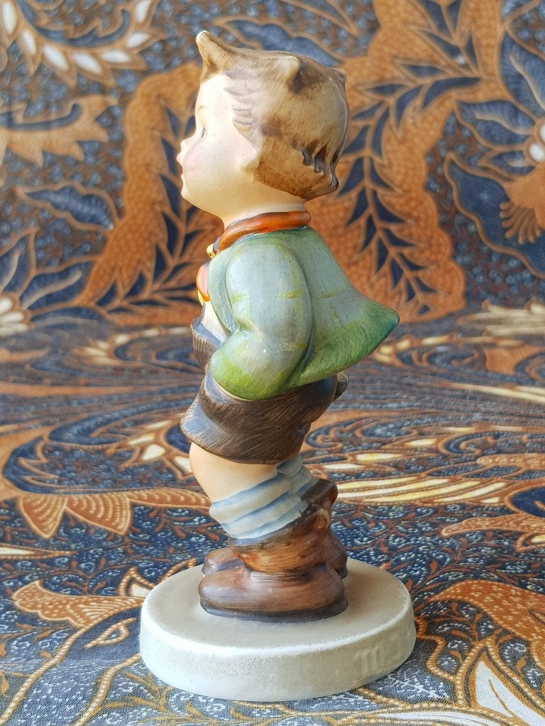 Trumpet boy mooi vintage Goebel Hummel beeldje uit Duitsland, Ophalen of Verzenden