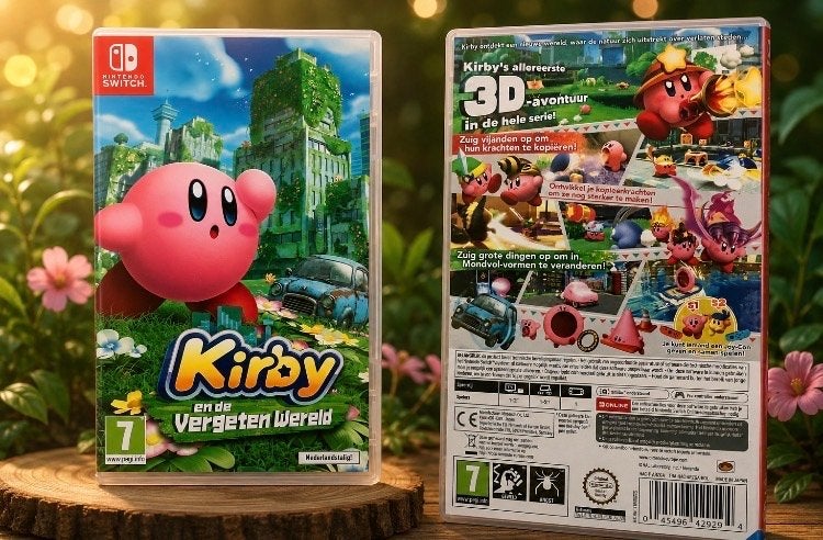 Kirby en de Vergeten Wereld - Nintendo Switch Game-moet weg, Spelcomputers en Games, Games | Nintendo Switch, Online, 1 speler