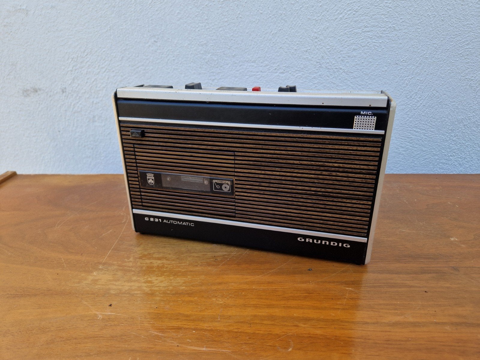 Grundig C231 Automatic Cassettedeck - Werking Onbekend, Overige merken, Grundig, Onbekend, Enkel