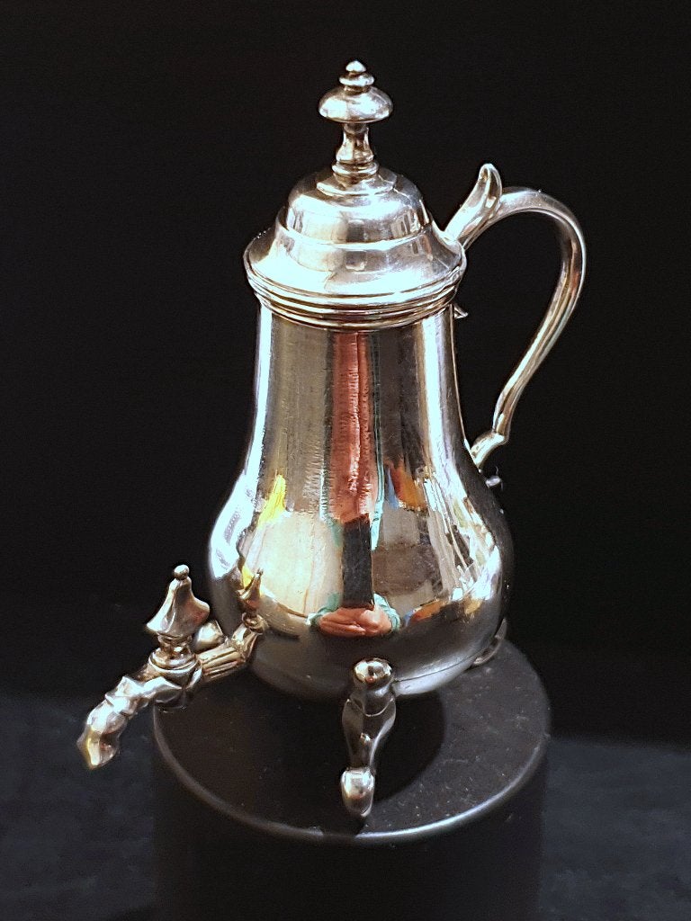 KRAANKAN zilveren miniatuur J.A. van Geffen Amsterdam 1771, Ophalen of Verzenden, Zilver