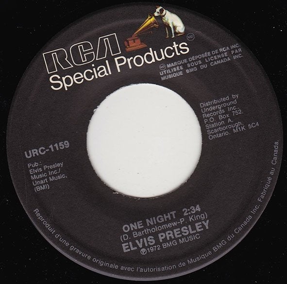 Elvis Presley - One Night 7"45, Cd's en Dvd's, Vinyl Singles, Ophalen of Verzenden, Nieuw in verpakking, Pop