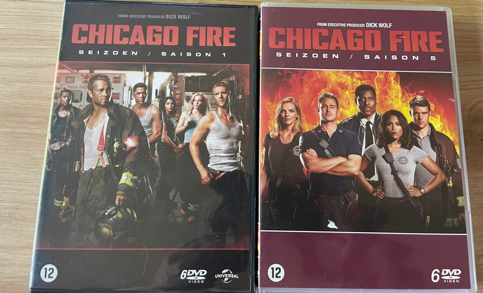 Chicago Fire (Seizoenen 1 en 5), Engels, Nederlands, Ophalen of Verzenden, Zo goed als nieuw