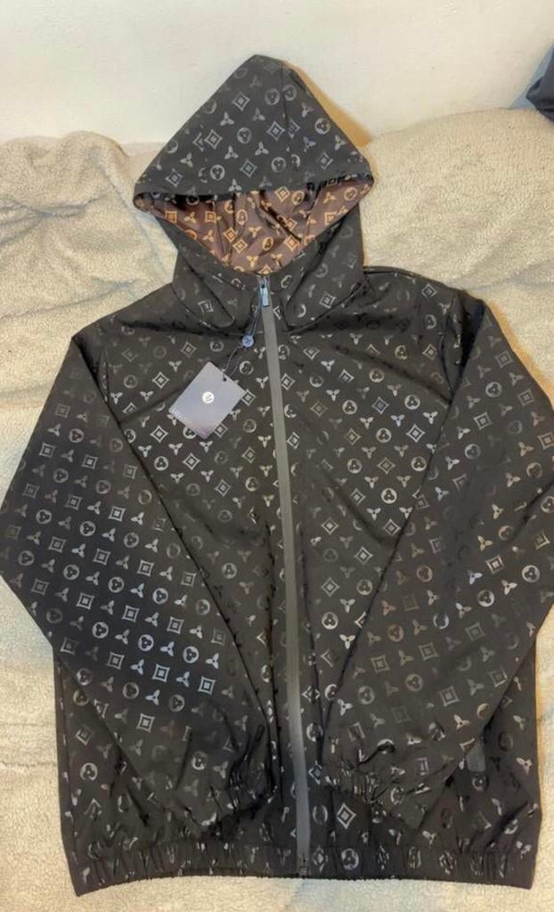 Lv windbreaker, Kleding | Heren, Jassen | Zomer, Verzenden, Nieuw, Maat 48/50 (M), Zwart