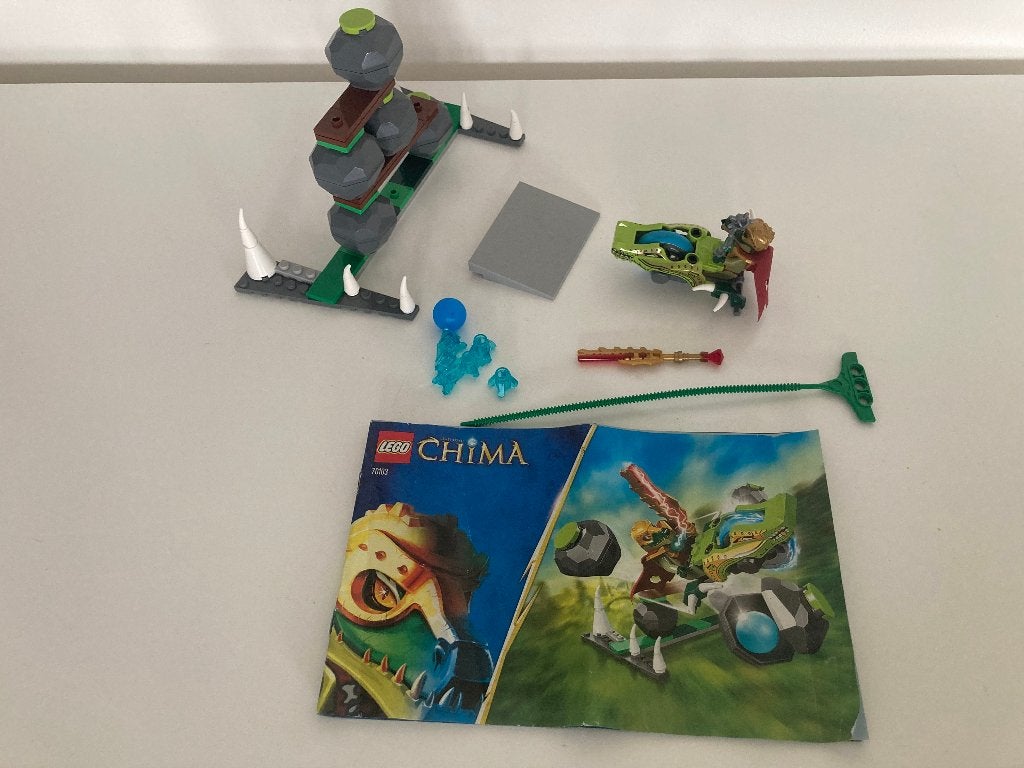 Lego Chima 70103: Compleet, als nieuw, met krokodil, Kinderen en Baby's, Speelgoed | Duplo en Lego, Compleet, Lego, Architecture