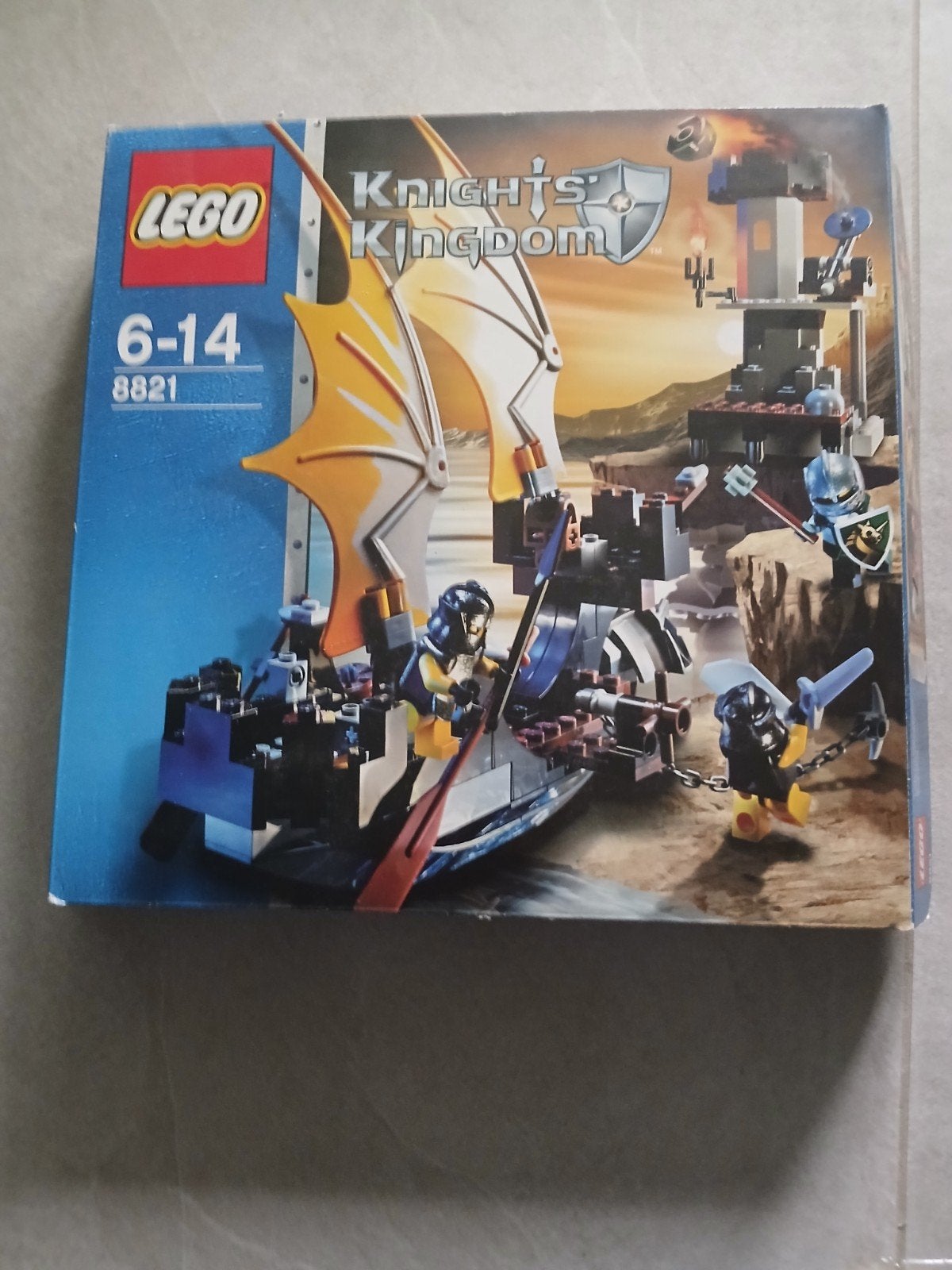 LEGO Knights' Kingdom 8821: Vladek's Dark Fortress (Nieuw), Overige thema's, Lego, Nieuw, Ophalen of Verzenden