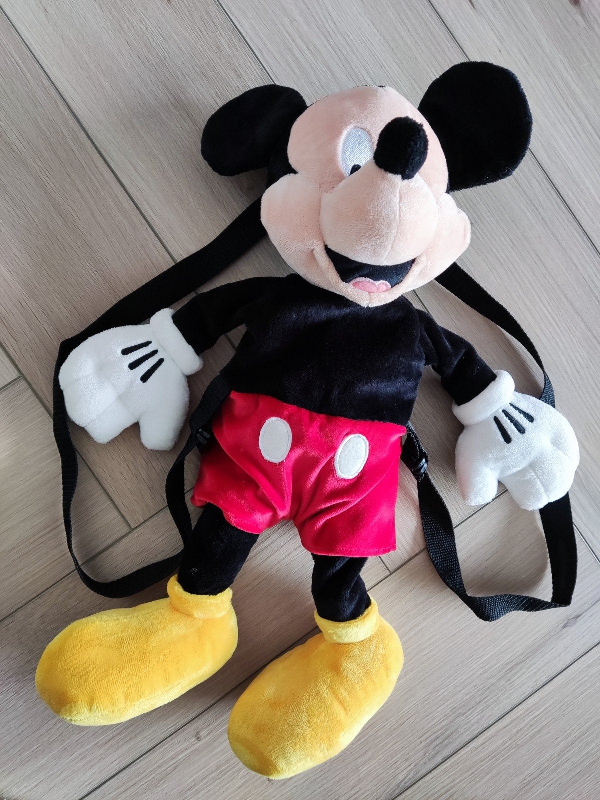 Mickey Mouse rugzak Disneyland original, Ophalen of Verzenden, Mickey Mouse, Zo goed als nieuw, Beeldje of Figuurtje